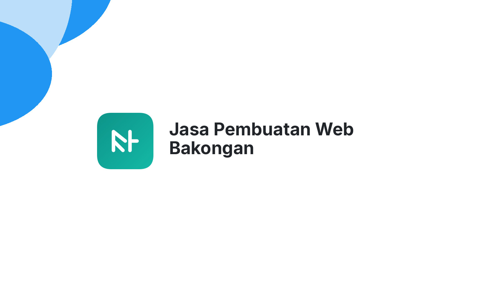 Jasa Pembuatan Web Bakongan