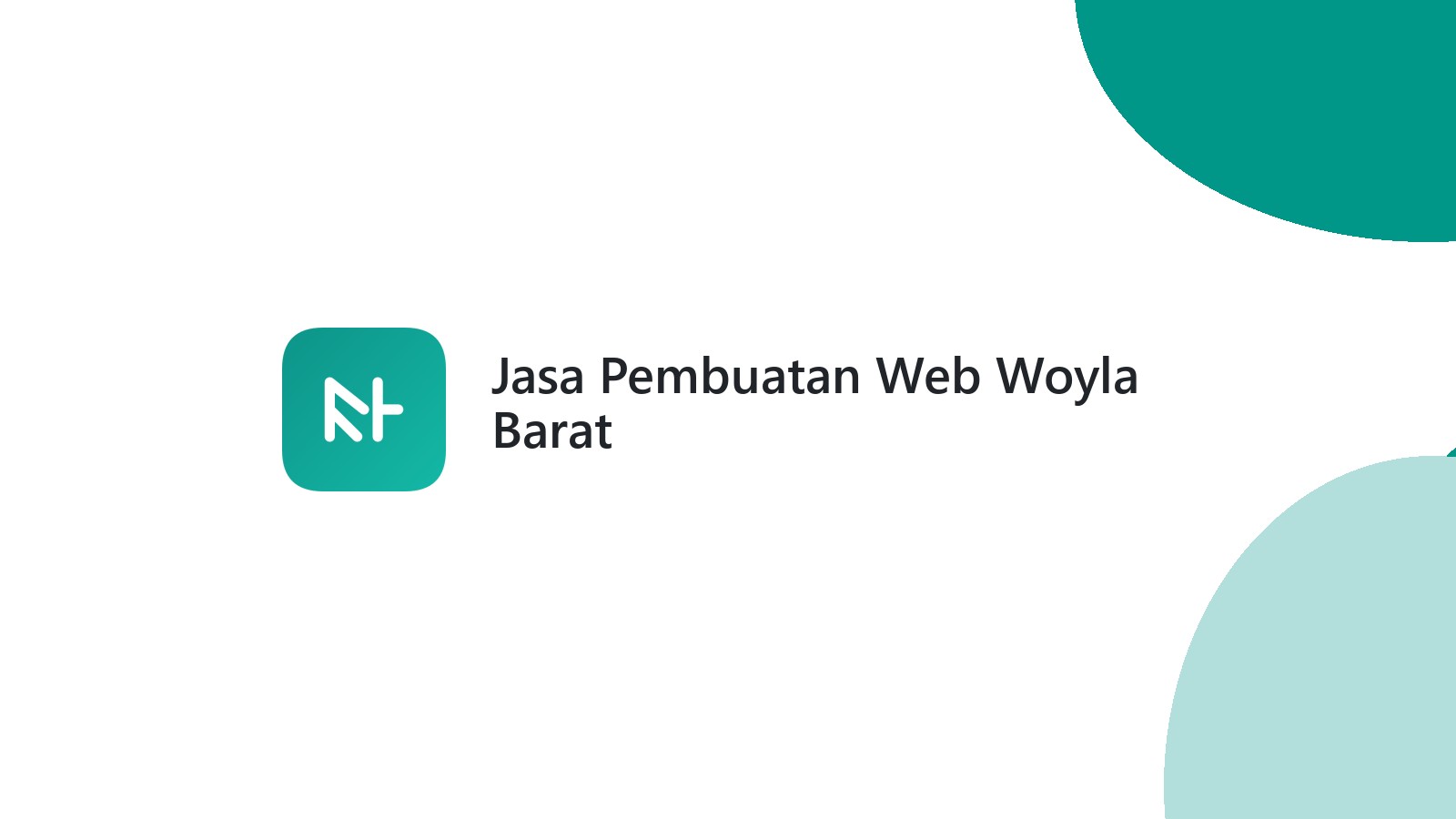Jasa Pembuatan Web Woyla Barat