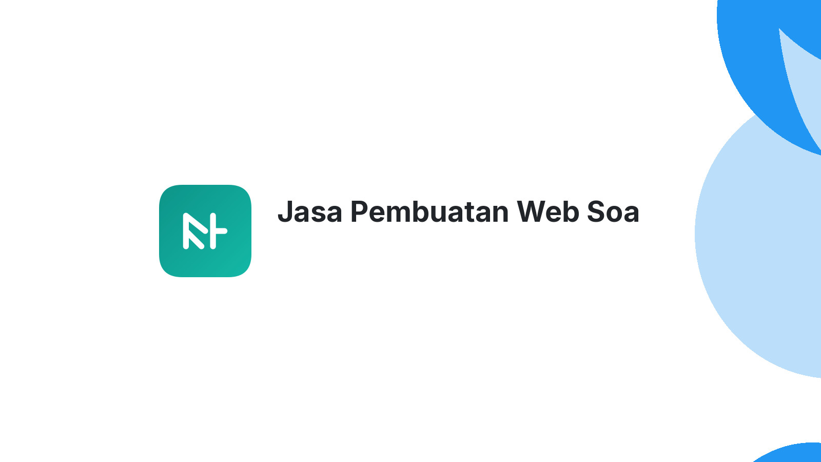 Jasa Pembuatan Web Soa