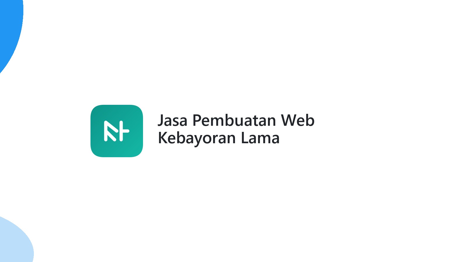 Jasa Pembuatan Web Kebayoran Lama
