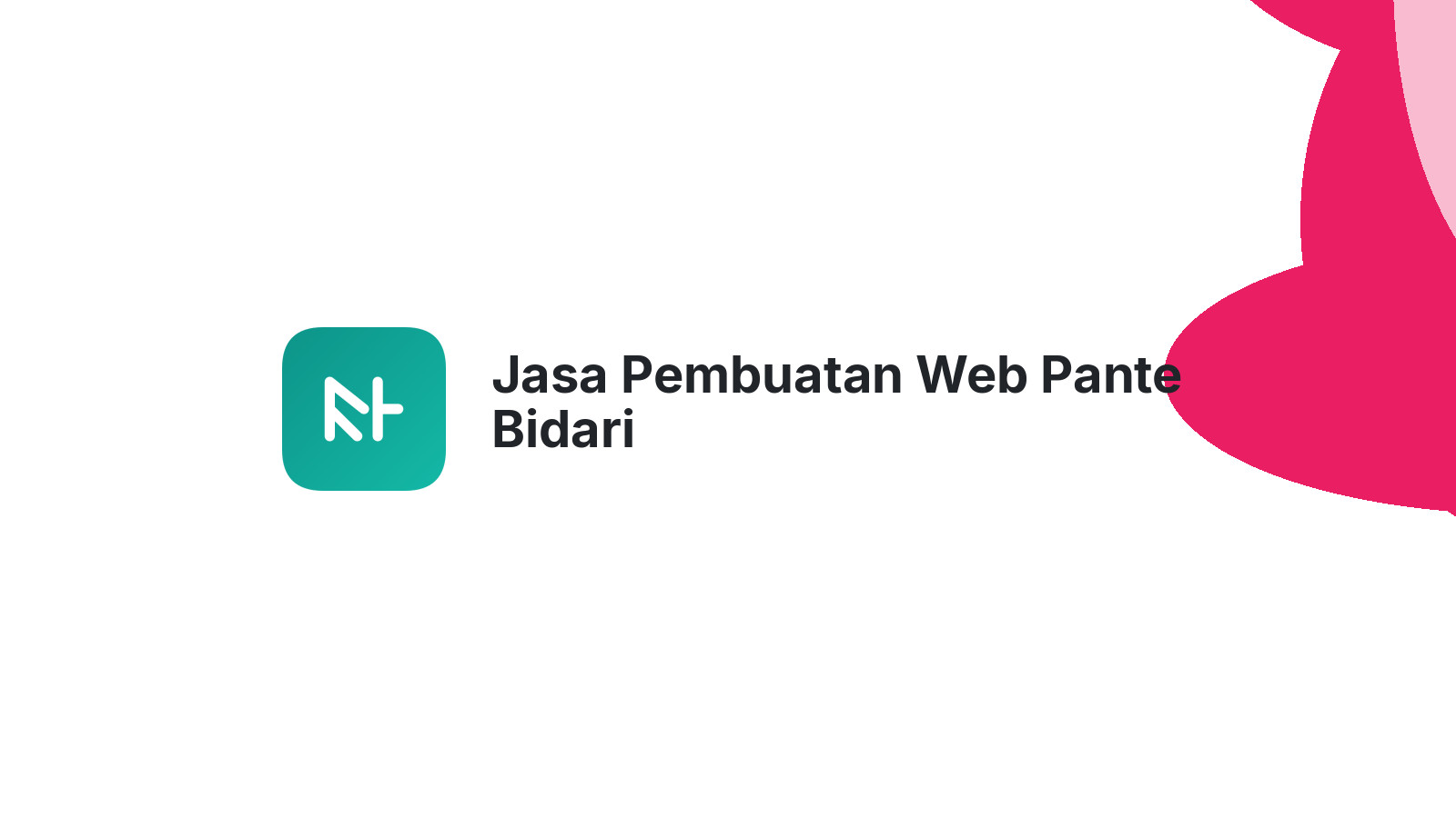 Jasa Pembuatan Web Pante Bidari