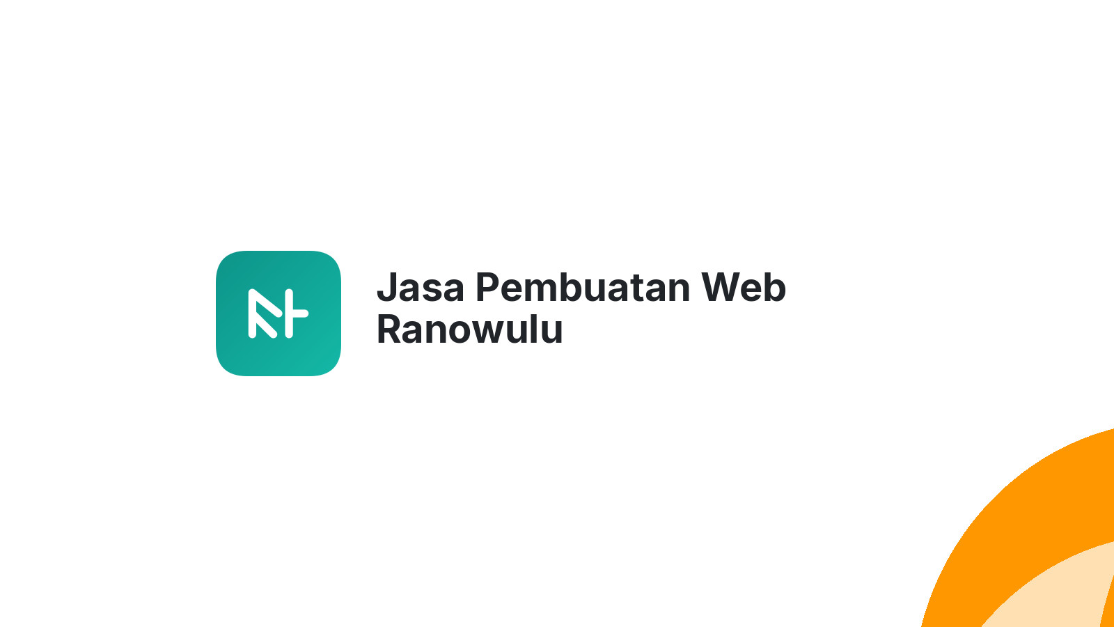 Jasa Pembuatan Web Ranowulu