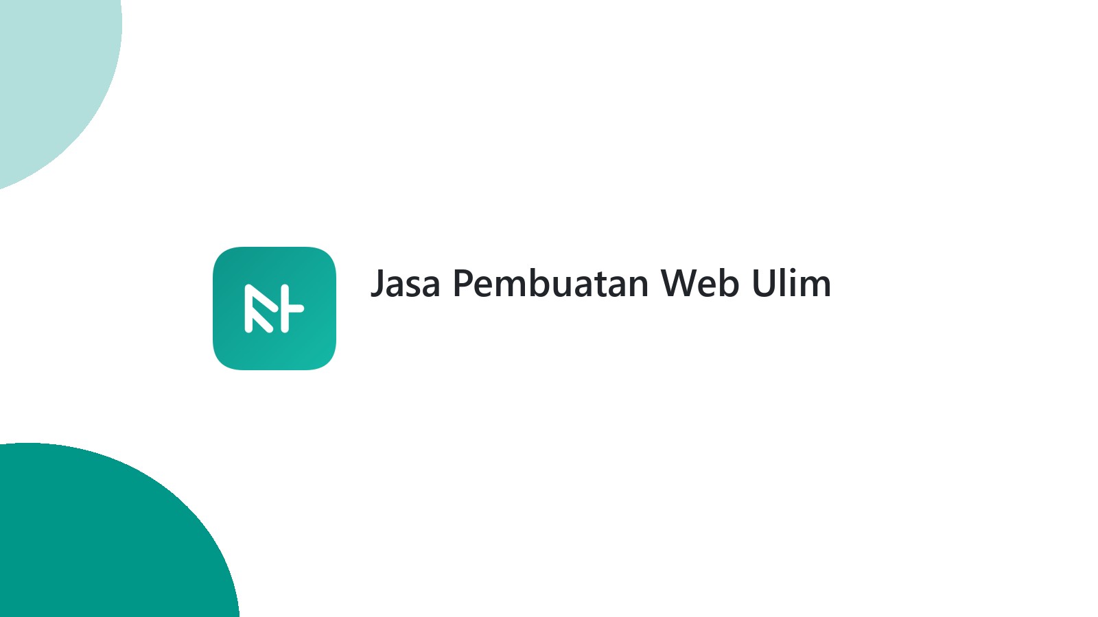 Jasa Pembuatan Web Ulim