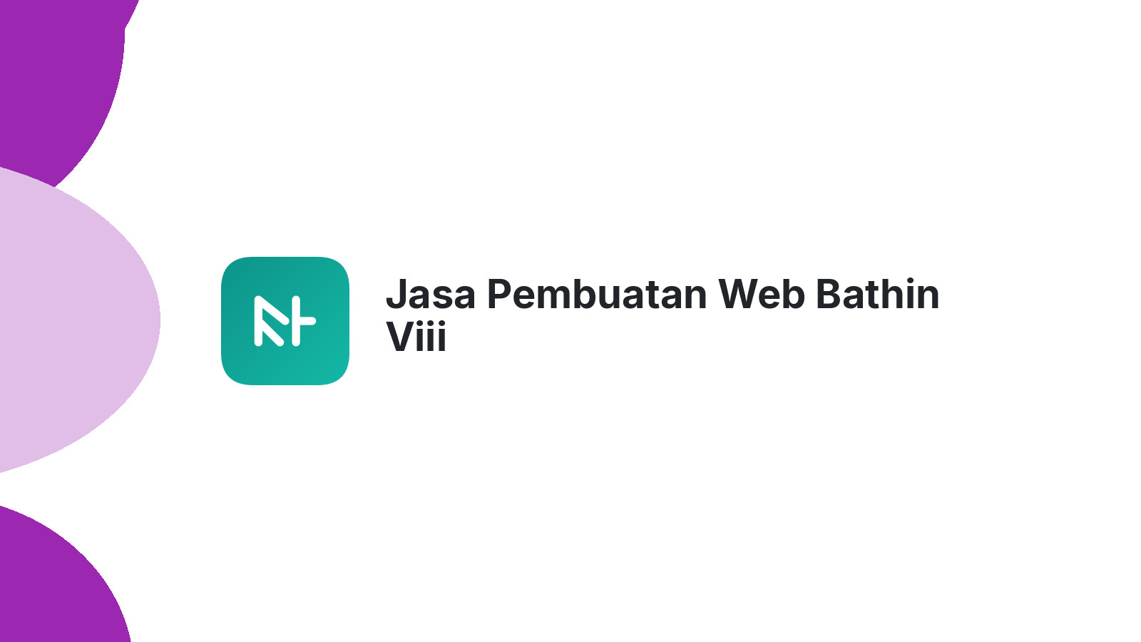 Jasa Pembuatan Web Bathin Viii