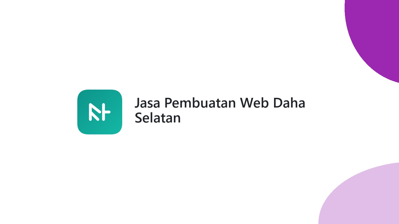 Jasa Pembuatan Web Daha Selatan