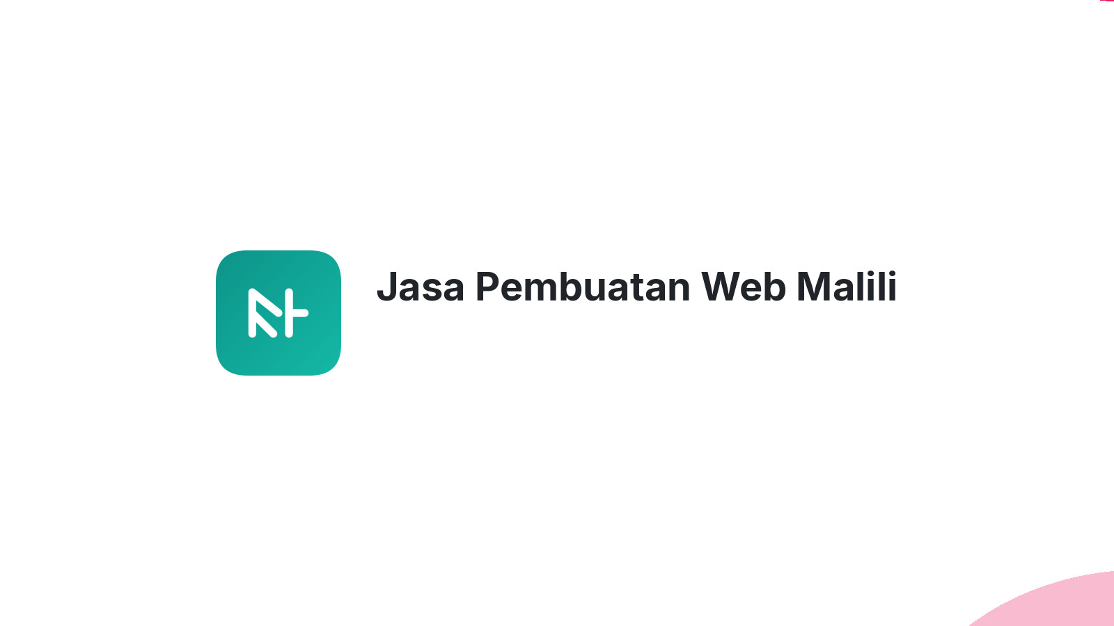 Jasa Pembuatan Web Malili