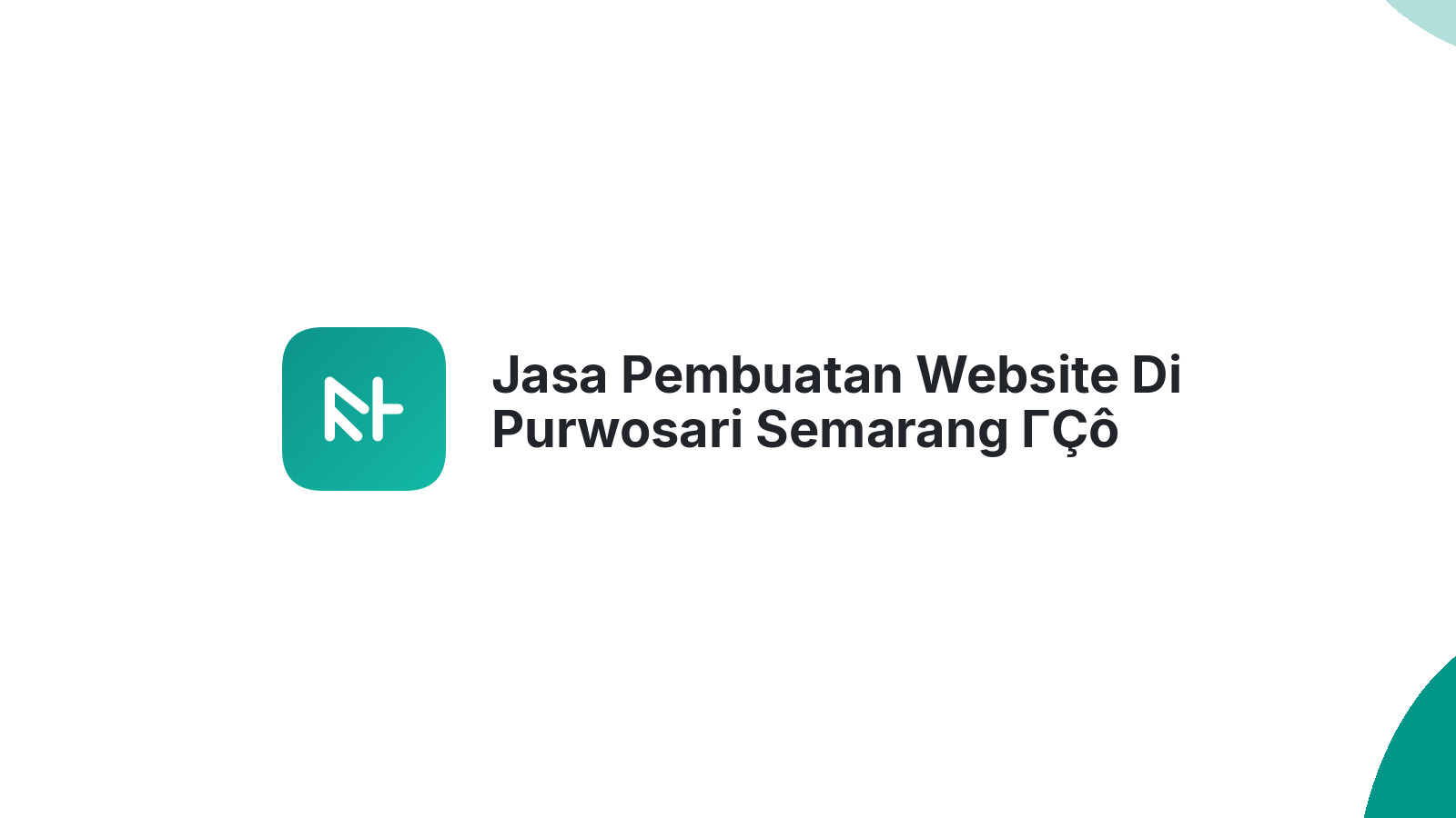 Jasa Pembuatan Website Di Purwosari Semarang ΓÇô Desain Menarik & SEO Friendly