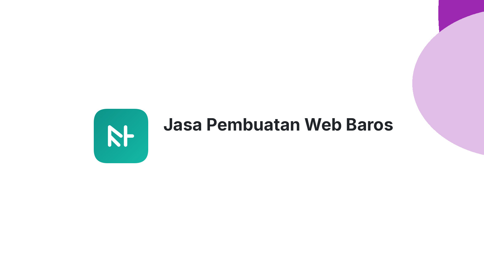 Jasa Pembuatan Web Baros