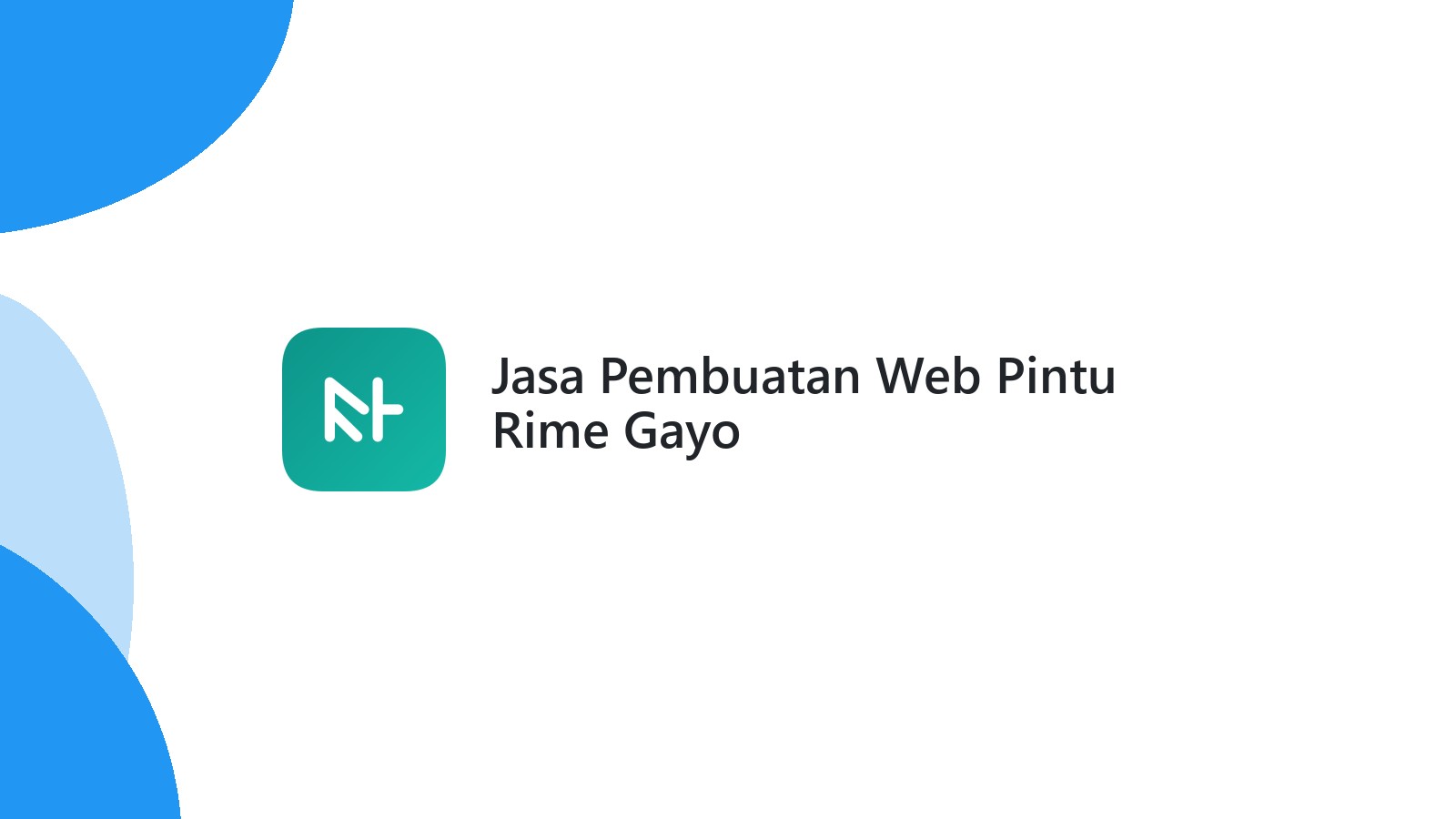 Jasa Pembuatan Web Pintu Rime Gayo