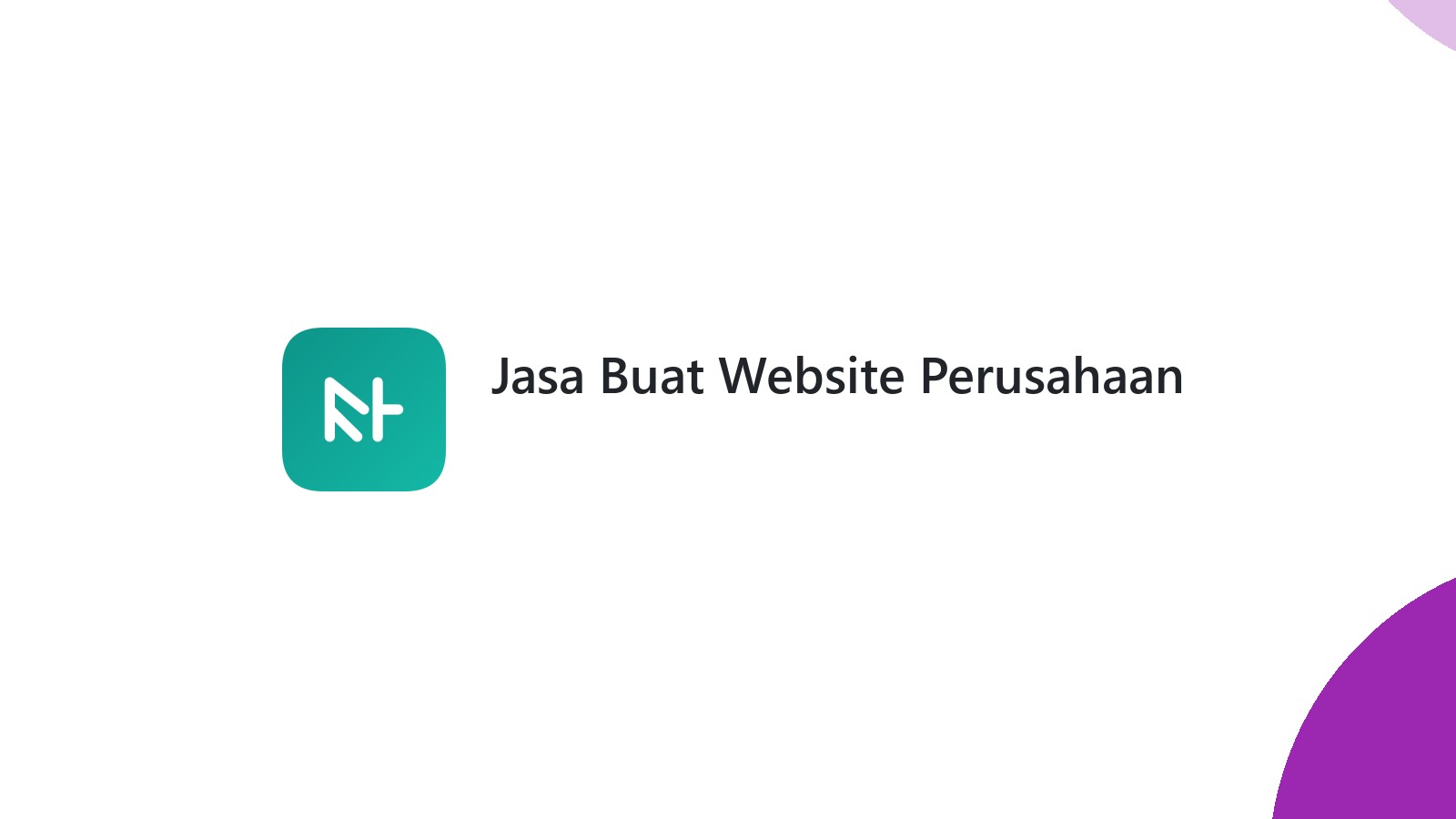 Jasa Buat Website Perusahaan