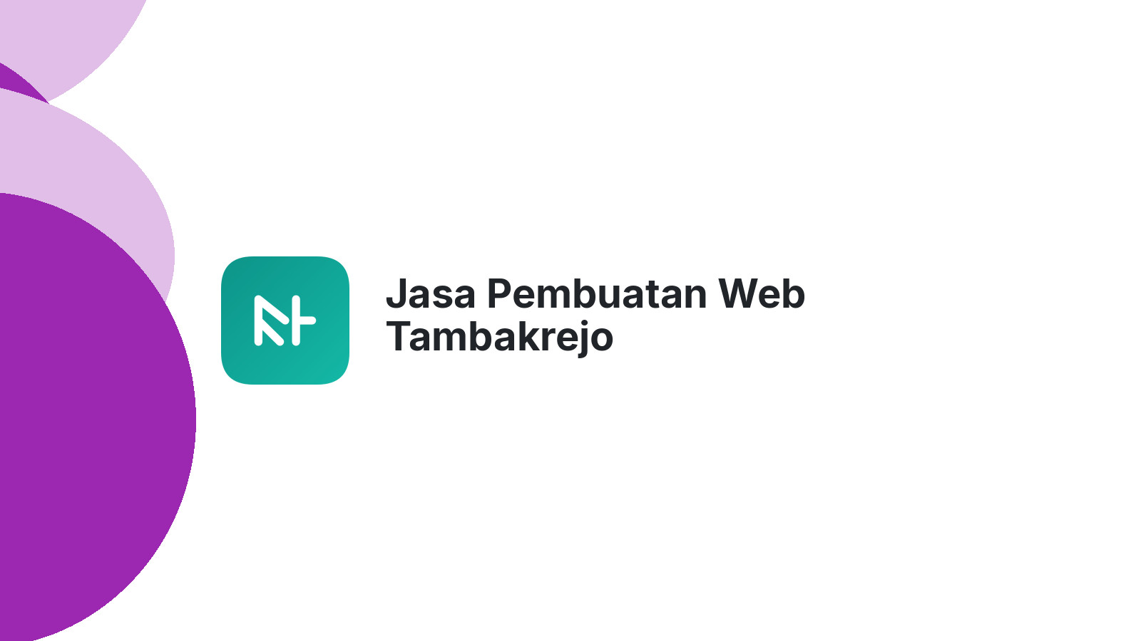 Jasa Pembuatan Web Tambakrejo