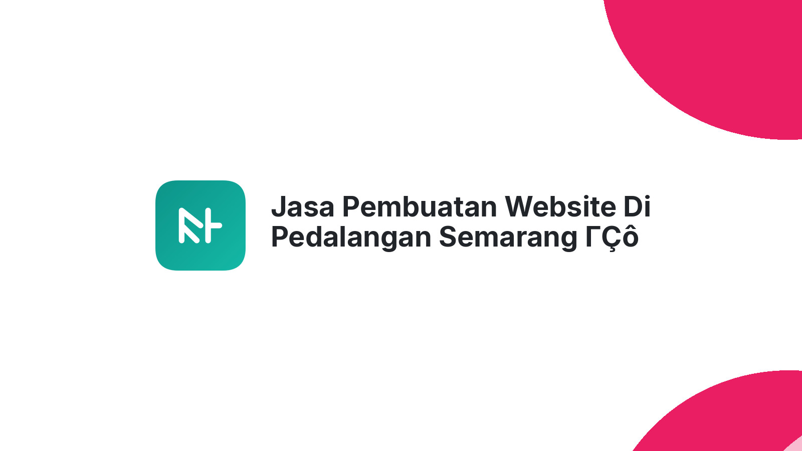 Jasa Pembuatan Website Di Pedalangan Semarang ΓÇô Solusi Web UMKM