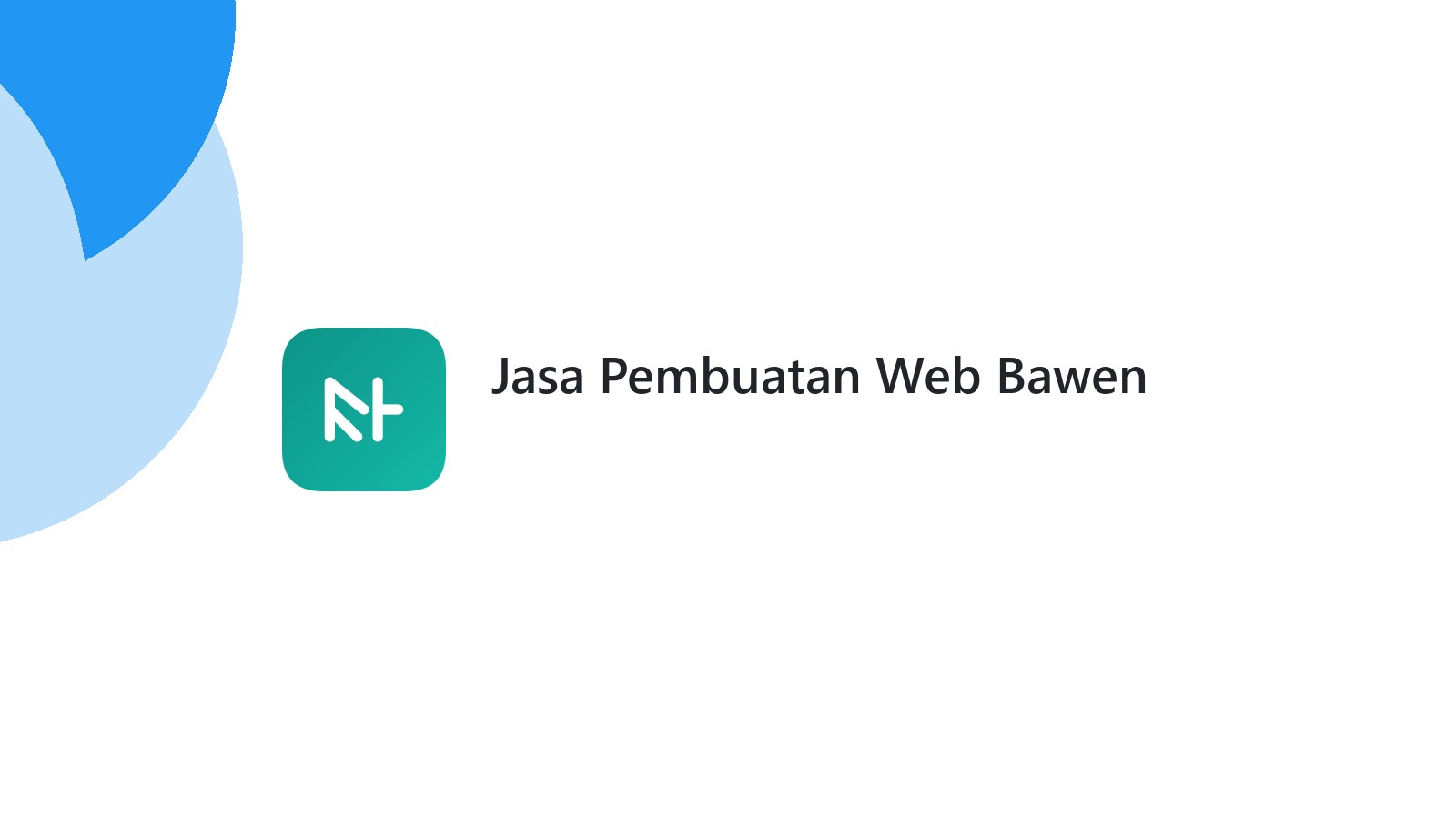 Jasa Pembuatan Web Bawen