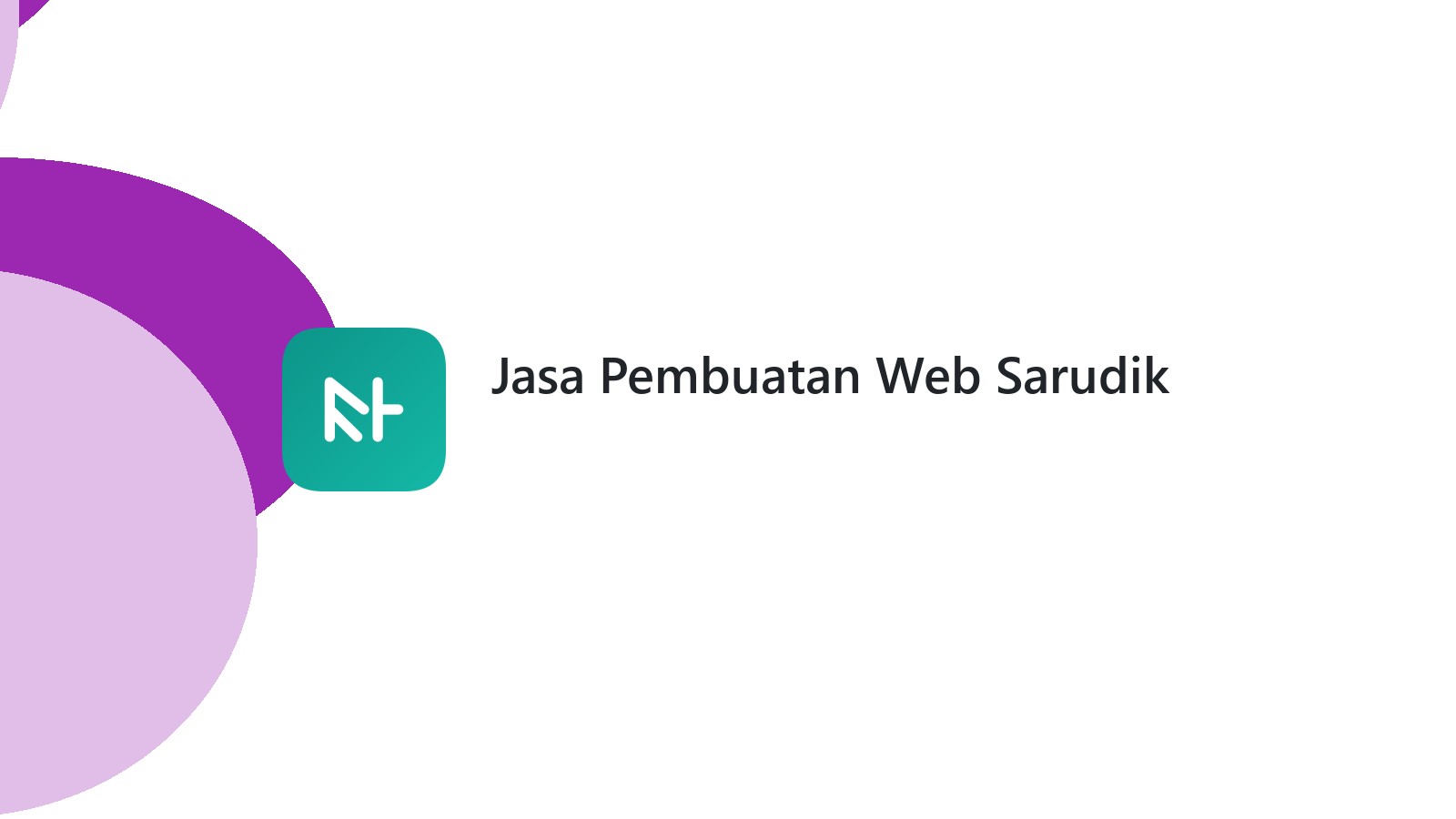 Jasa Pembuatan Web Sarudik