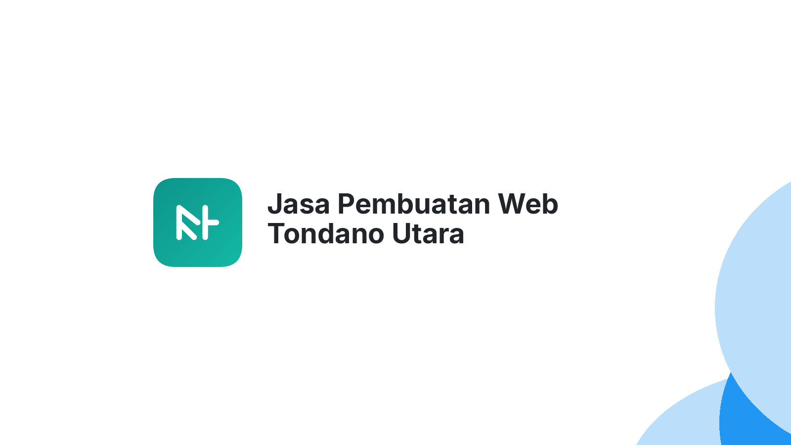 Jasa Pembuatan Web Tondano Utara