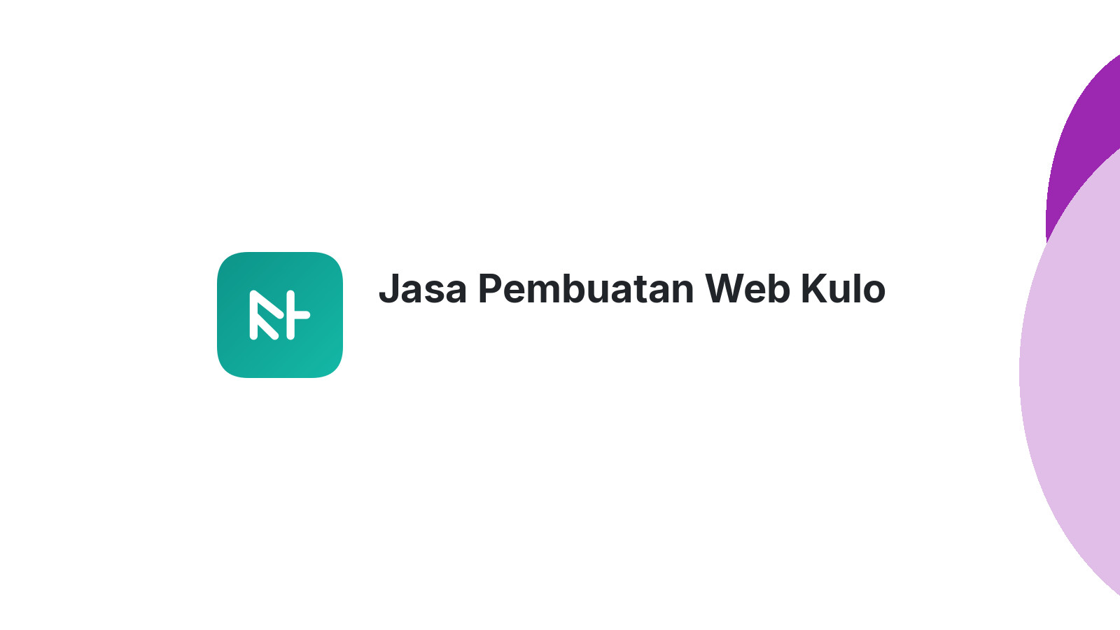 Jasa Pembuatan Web Kulo