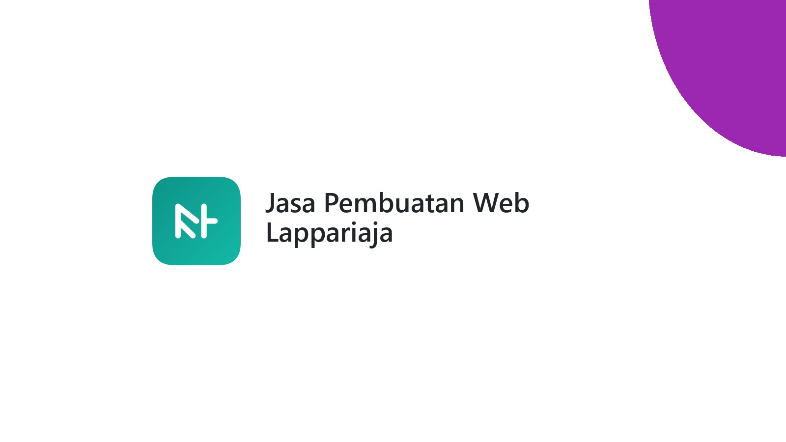 Jasa Pembuatan Web Lappariaja