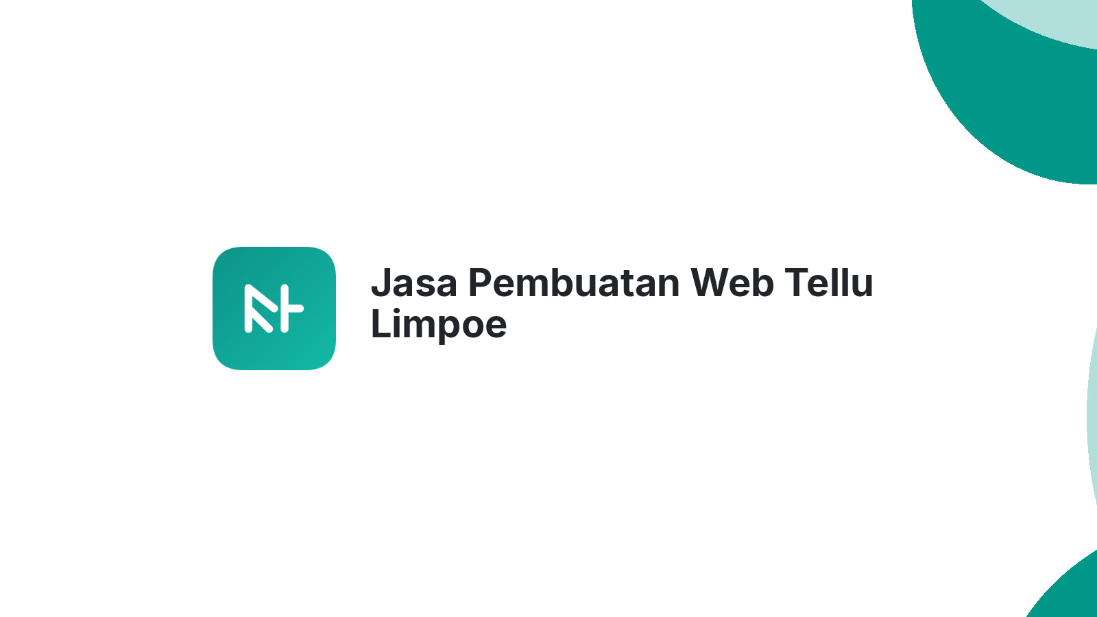 Jasa Pembuatan Web Tellu Limpoe