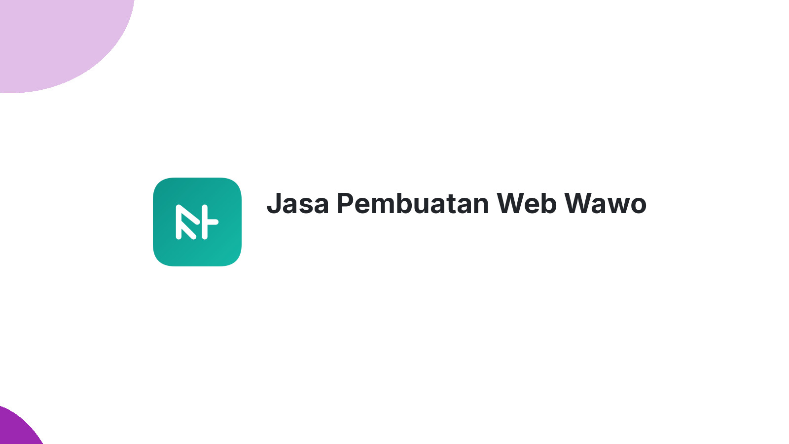 Jasa Pembuatan Web Wawo