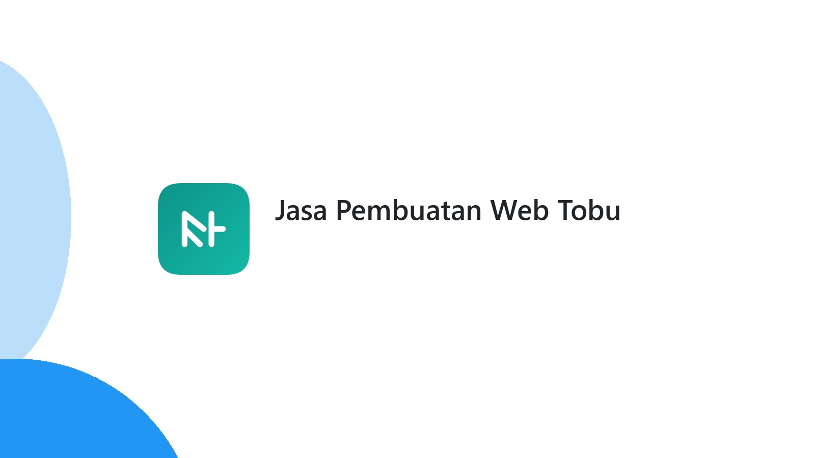 Jasa Pembuatan Web Tobu
