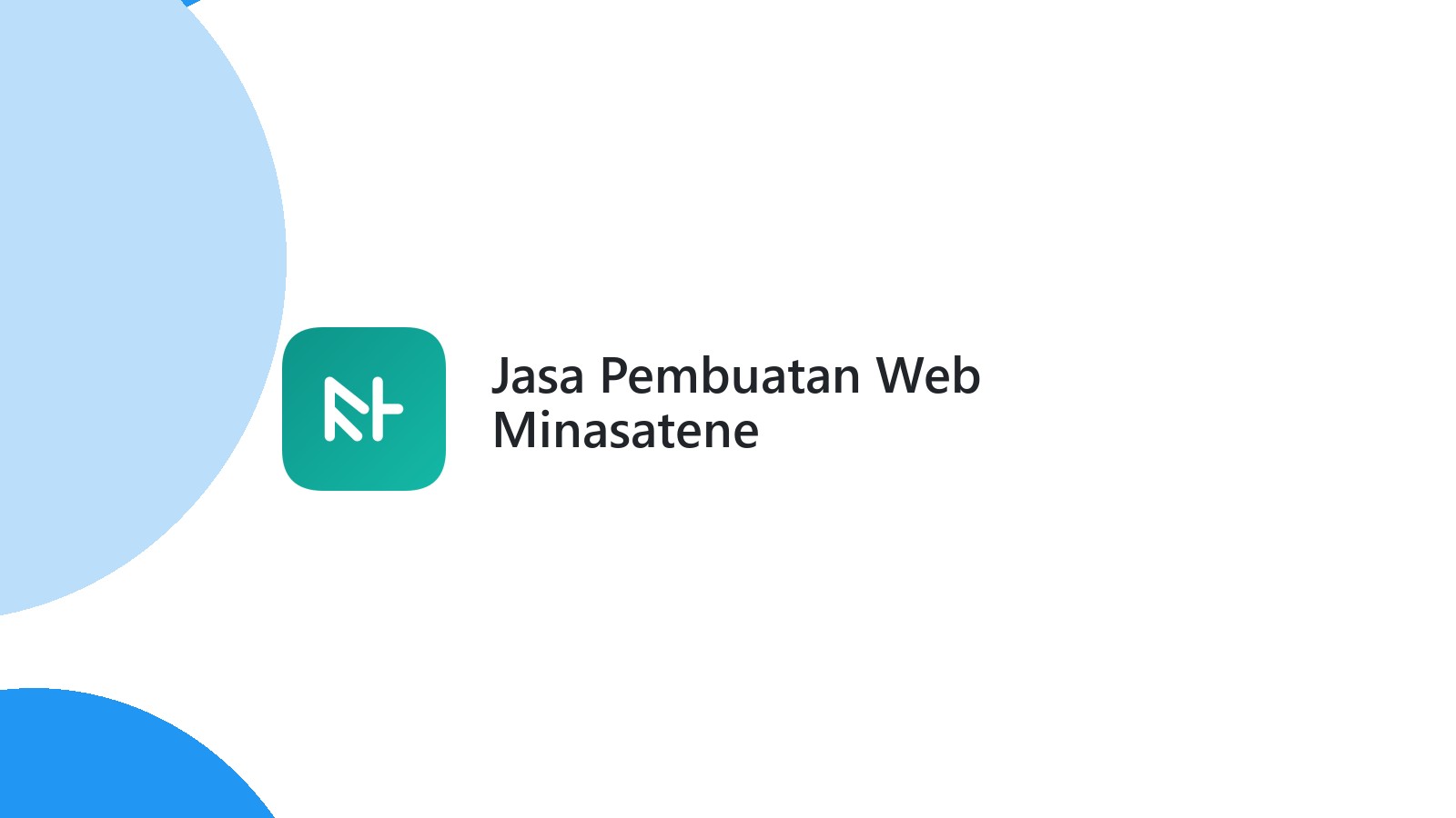 Jasa Pembuatan Web Minasatene
