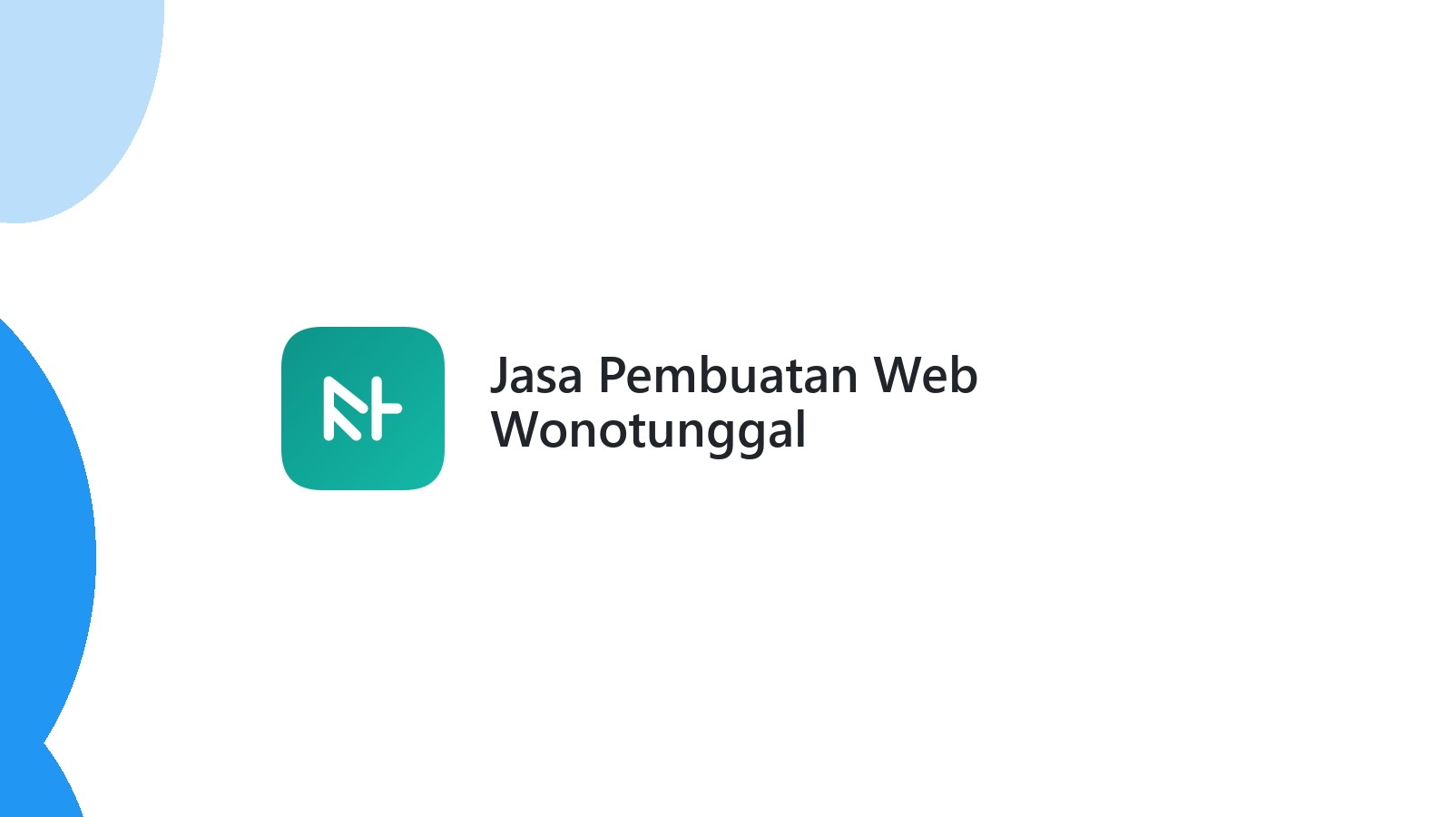 Jasa Pembuatan Web Wonotunggal