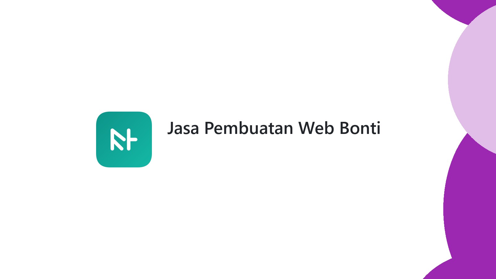Jasa Pembuatan Web Bonti