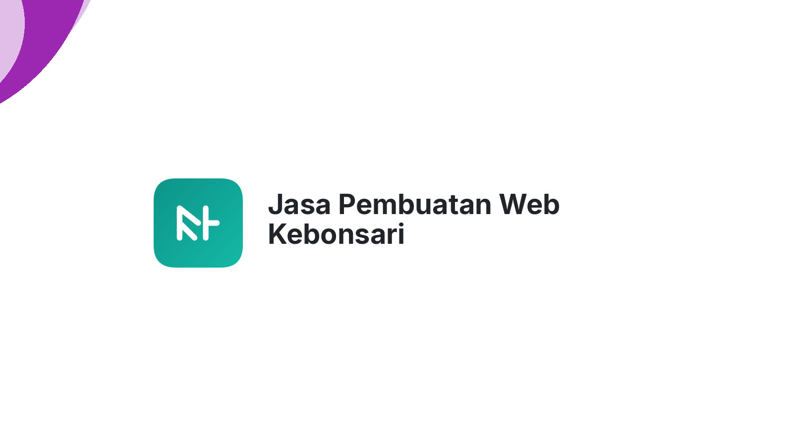 Jasa Pembuatan Web Kebonsari