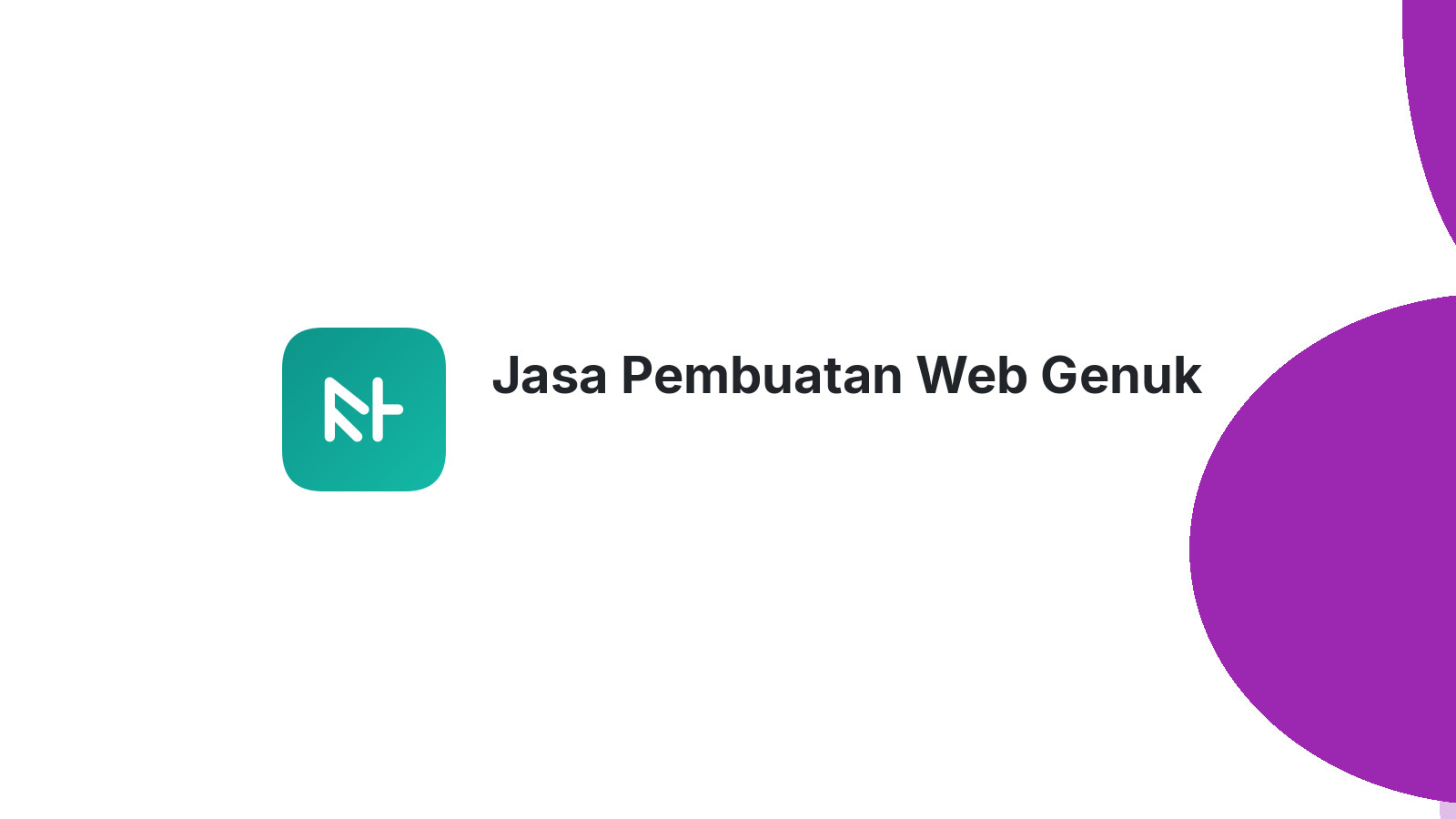 Jasa Pembuatan Web Genuk