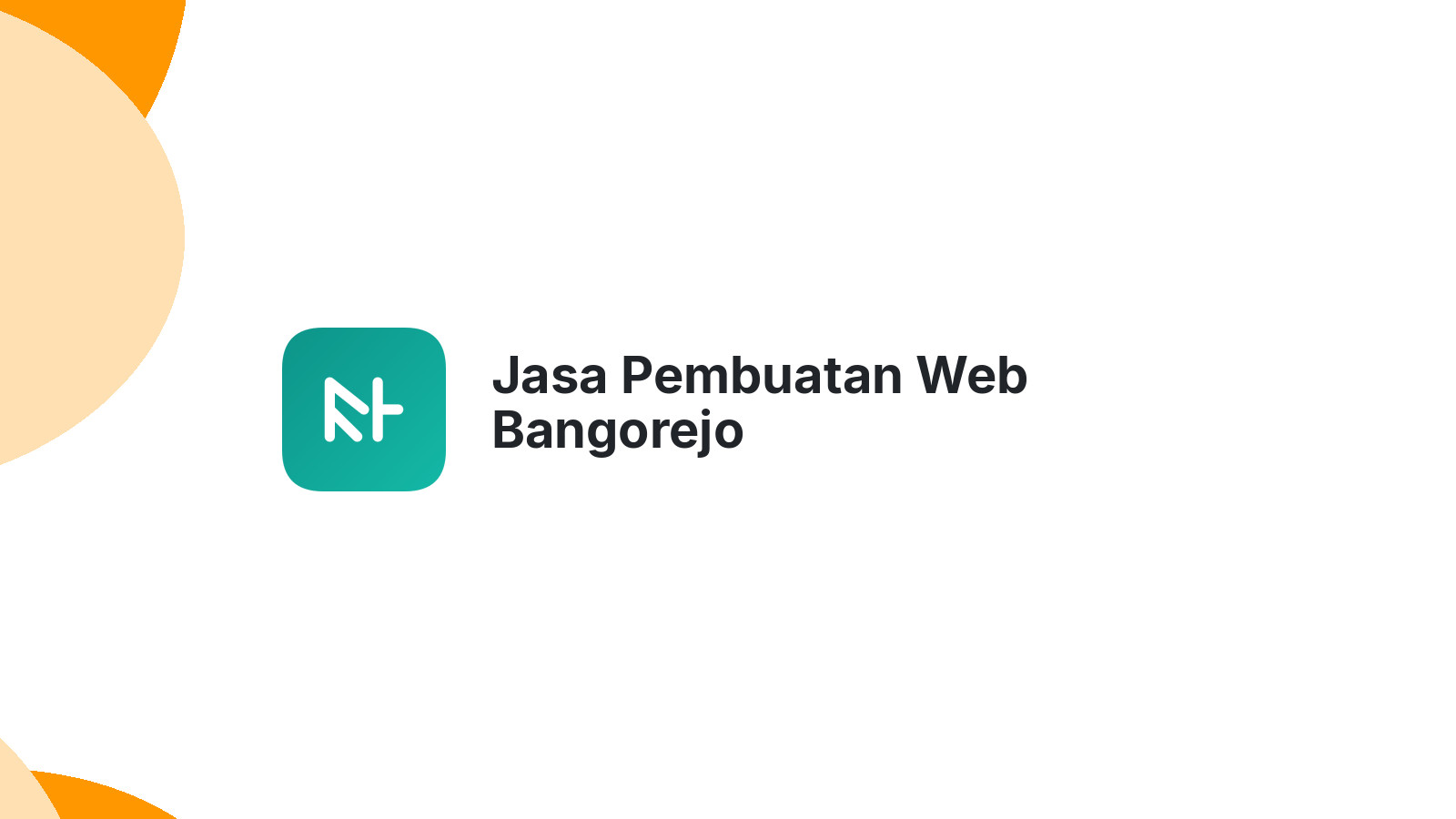 Jasa Pembuatan Web Bangorejo