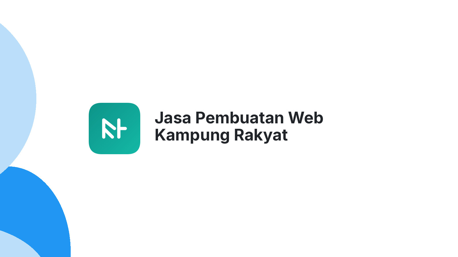 Jasa Pembuatan Web Kampung Rakyat