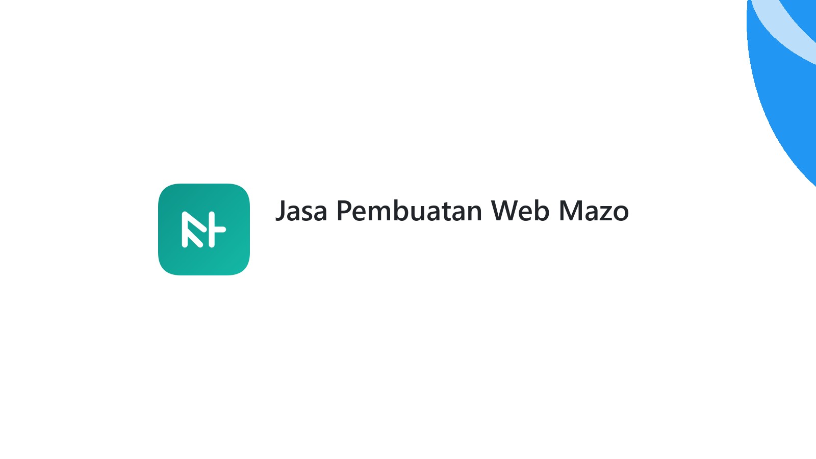 Jasa Pembuatan Web Mazo