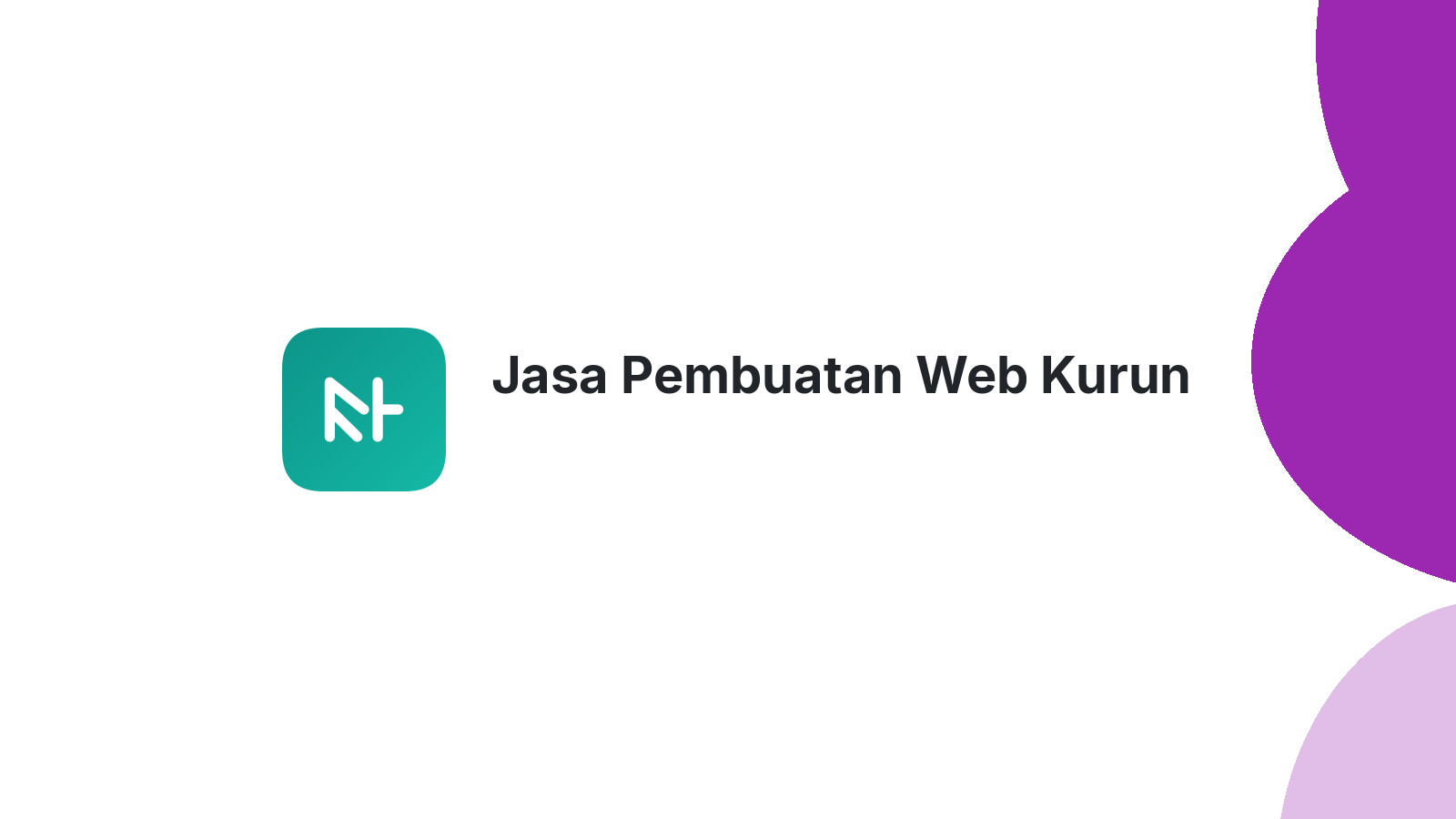 Jasa Pembuatan Web Kurun