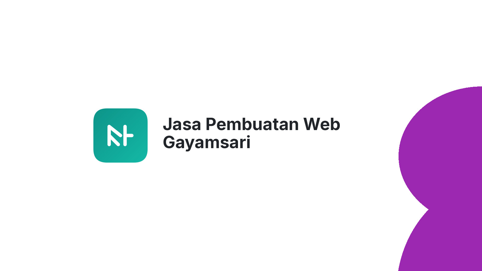 Jasa Pembuatan Web Gayamsari