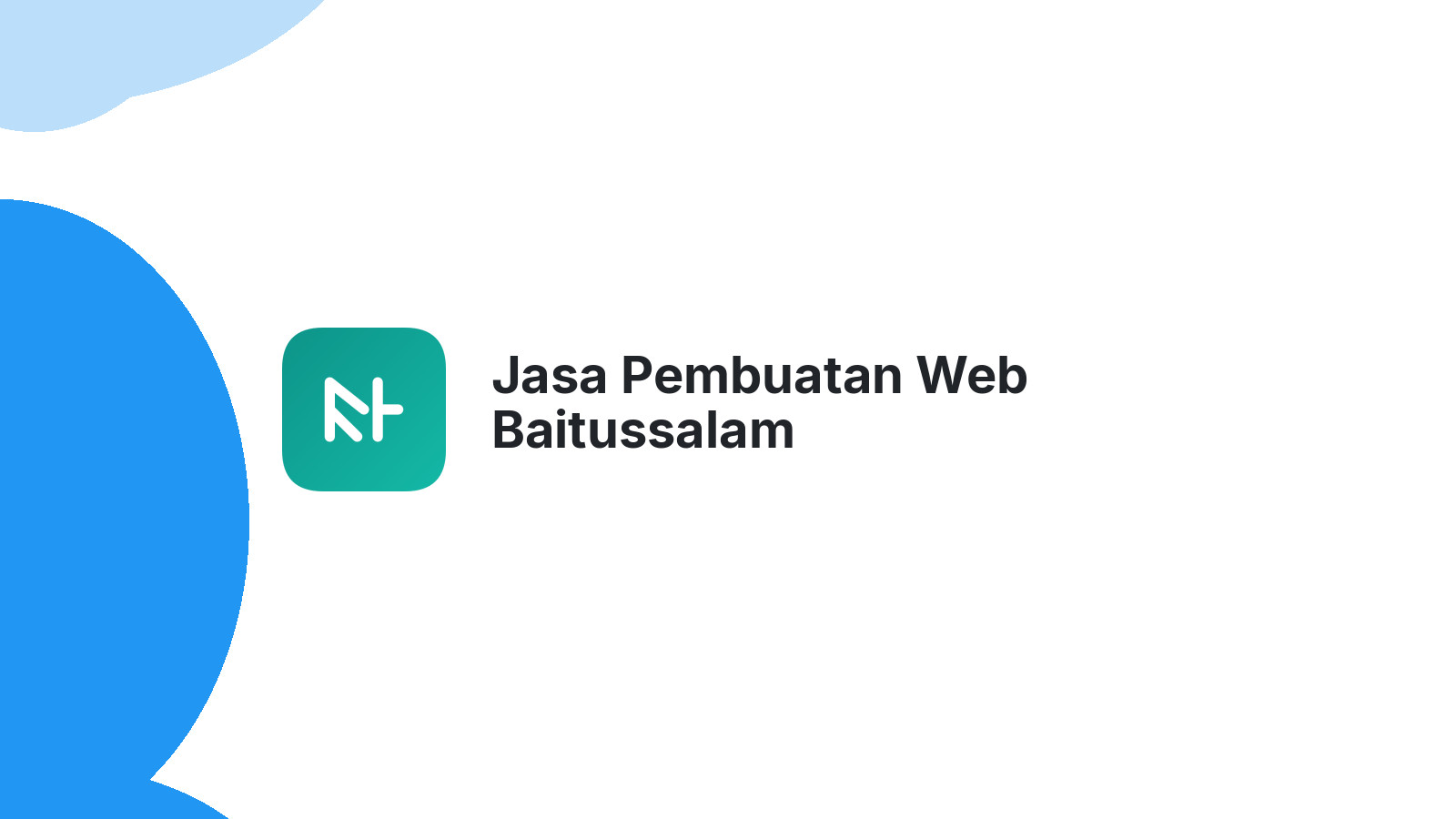 Jasa Pembuatan Web Baitussalam
