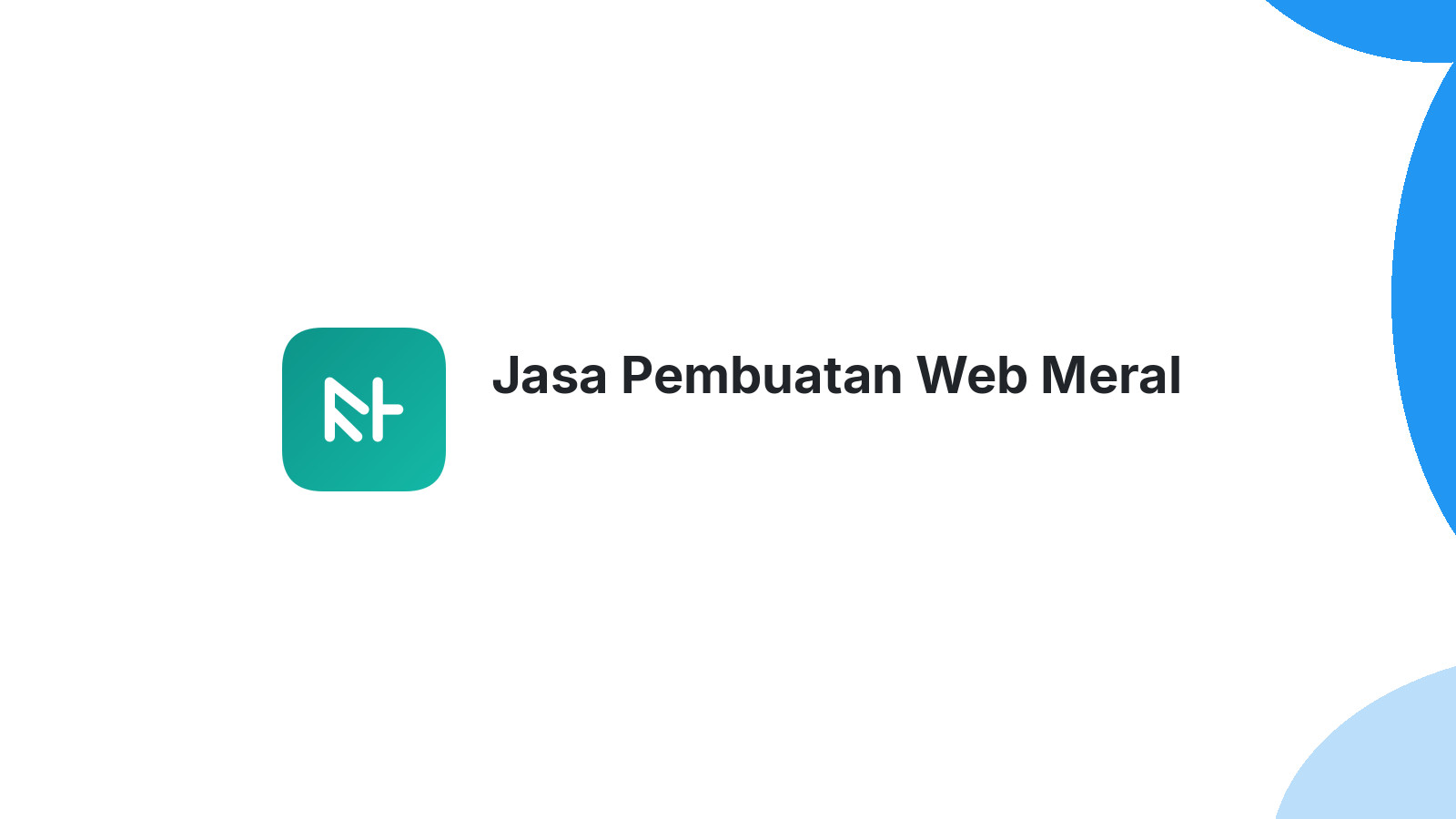 Jasa Pembuatan Web Meral