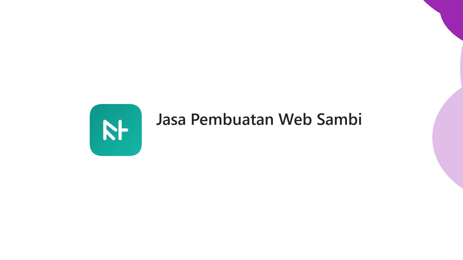 Jasa Pembuatan Web Sambi
