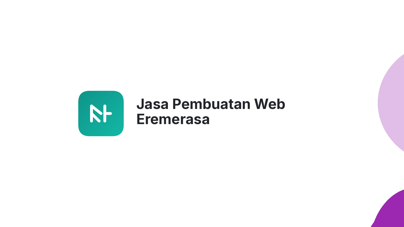 Jasa Pembuatan Web Eremerasa