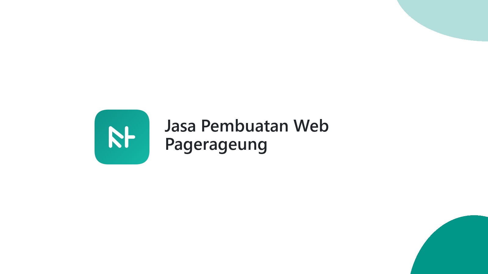 Jasa Pembuatan Web Pagerageung