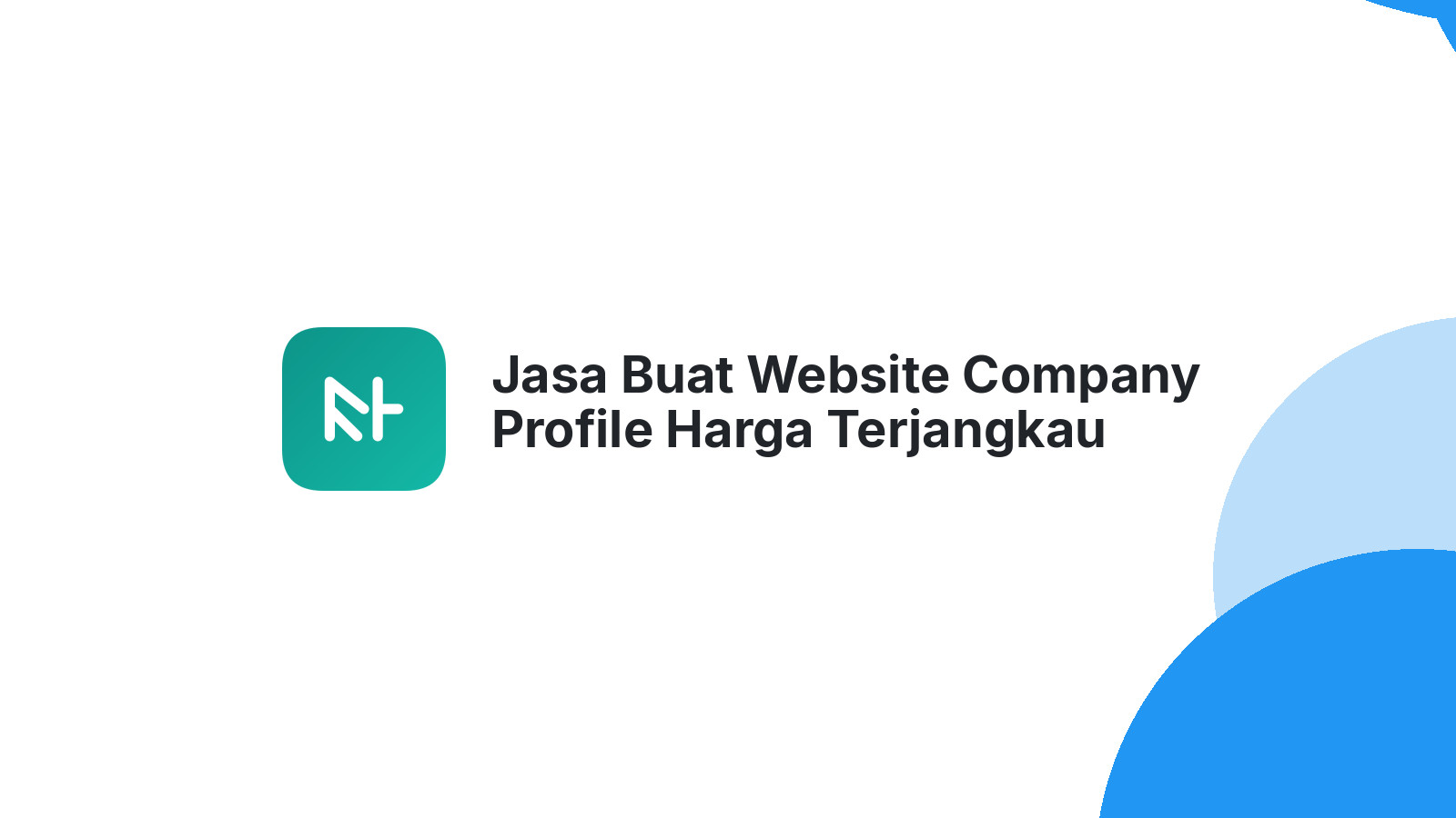 Jasa Buat Website Company Profile Harga Terjangkau