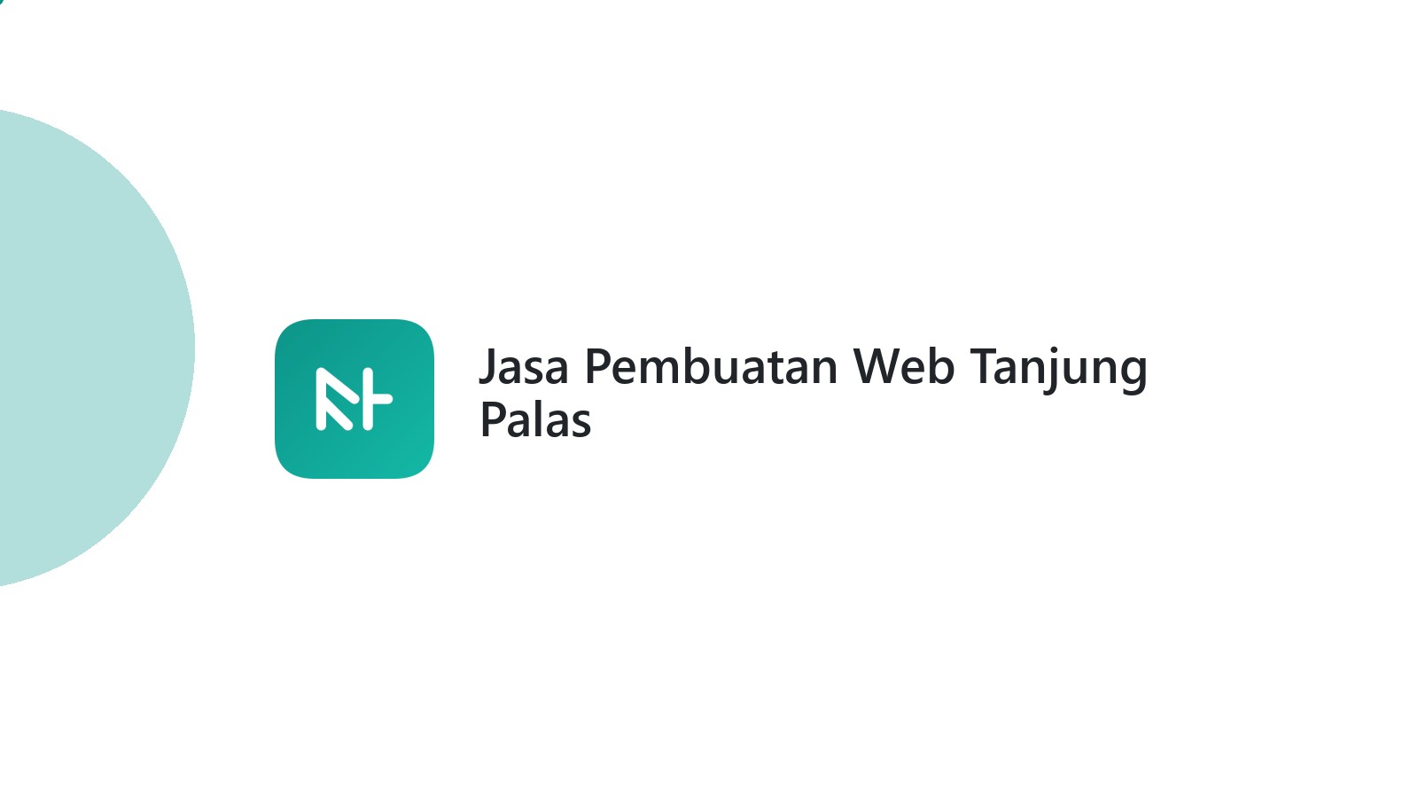 Jasa Pembuatan Web Tanjung Palas