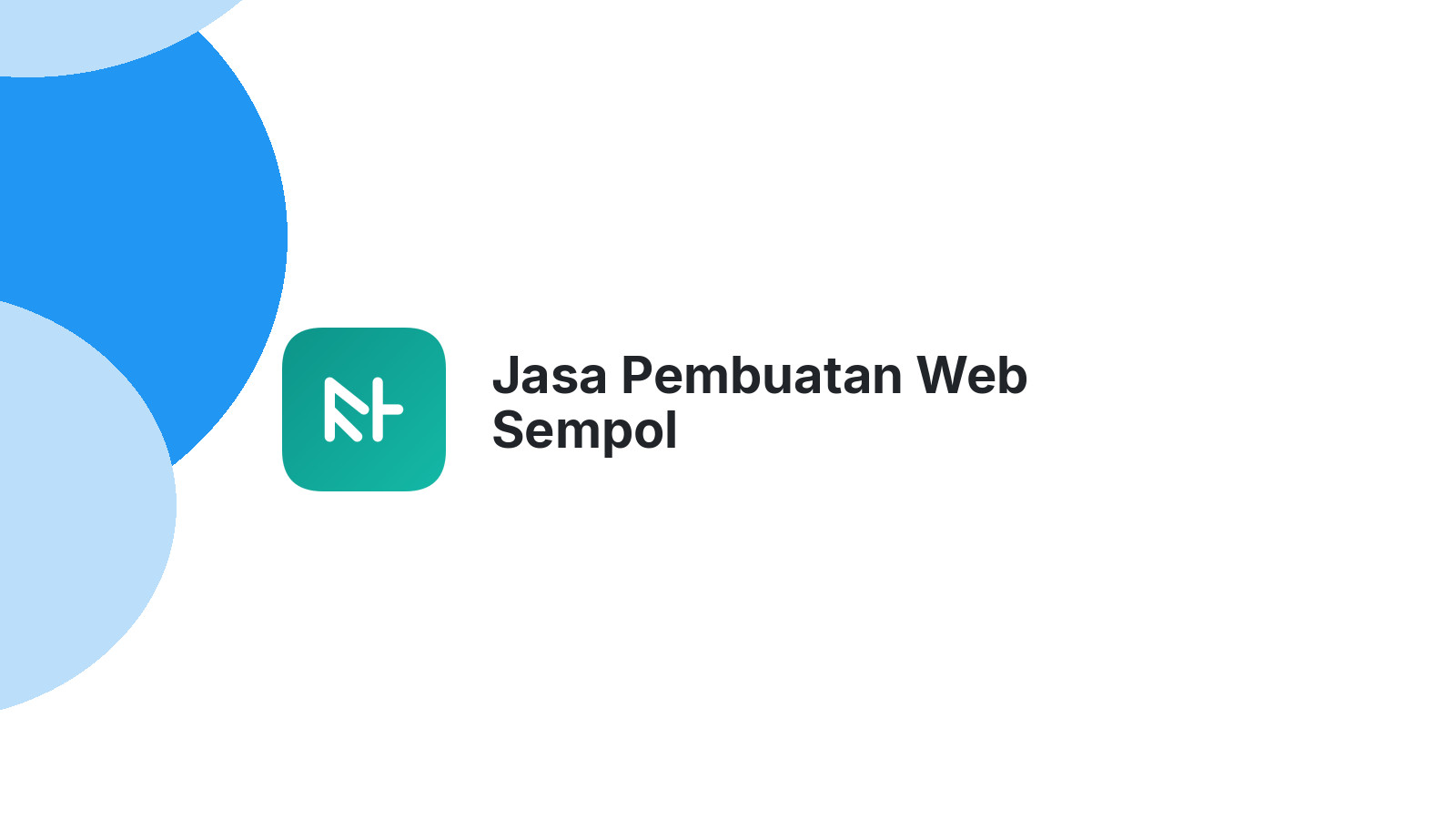 Jasa Pembuatan Web Sempol