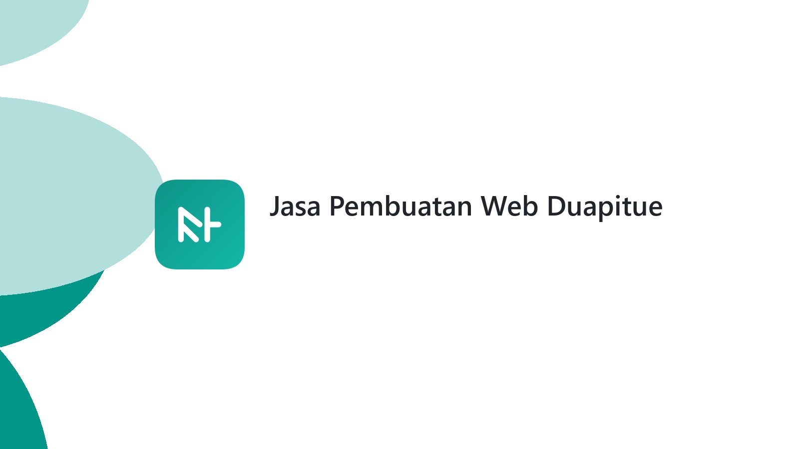 Jasa Pembuatan Web Duapitue