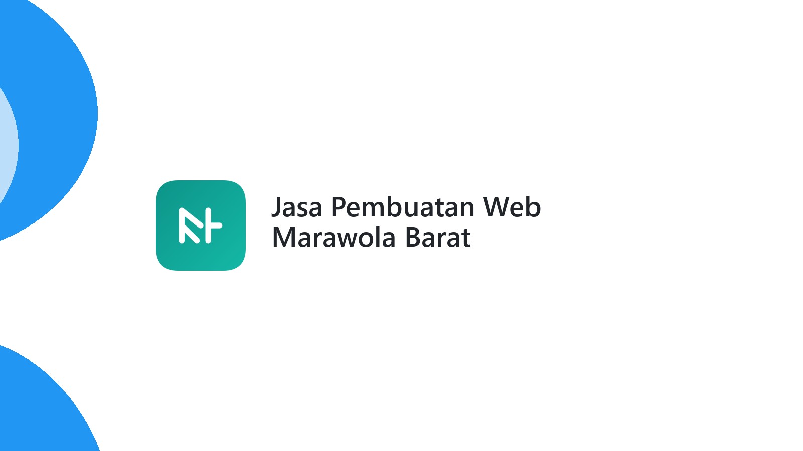 Jasa Pembuatan Web Marawola Barat