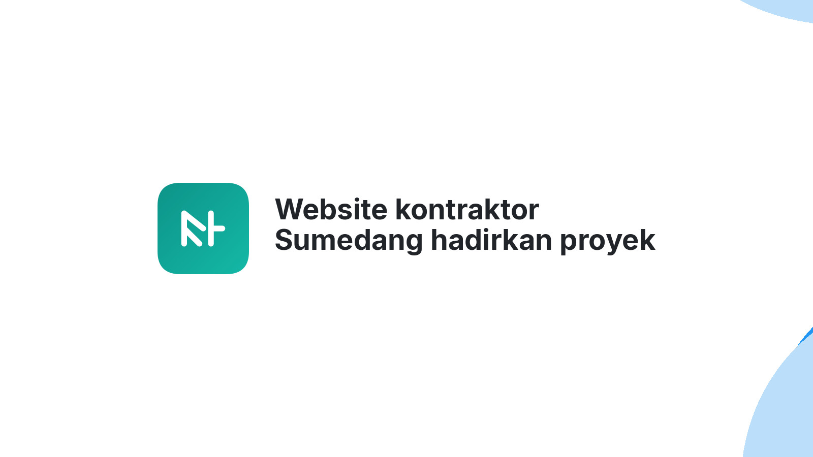 Website kontraktor Sumedang hadirkan proyek impian Anda