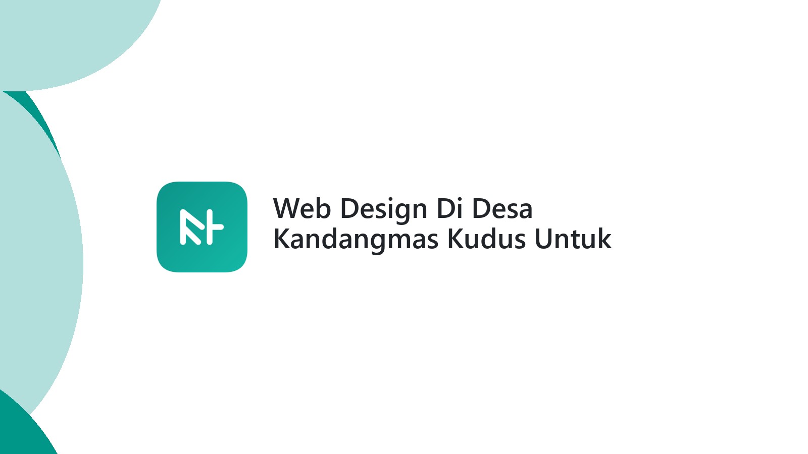 Web Design Di Desa Kandangmas Kudus Untuk Toko Online