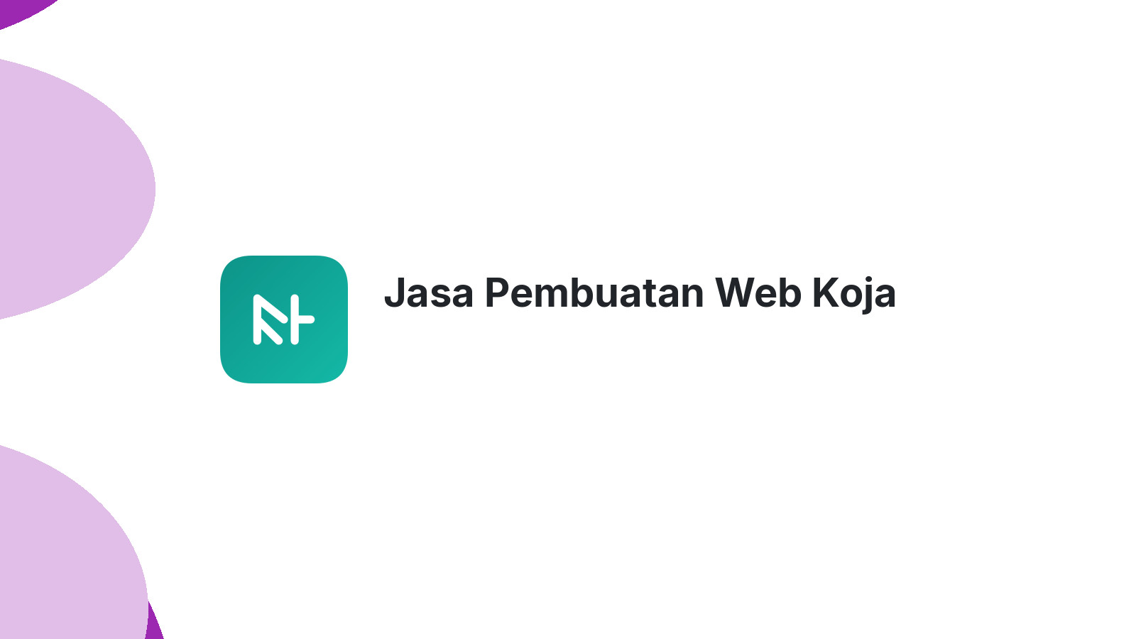 Jasa Pembuatan Web Koja