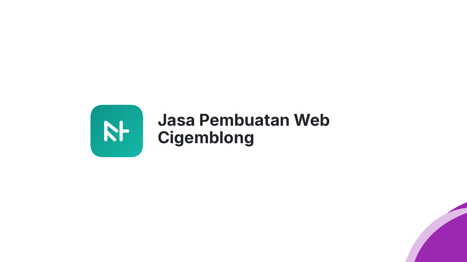 Jasa Pembuatan Web Cigemblong