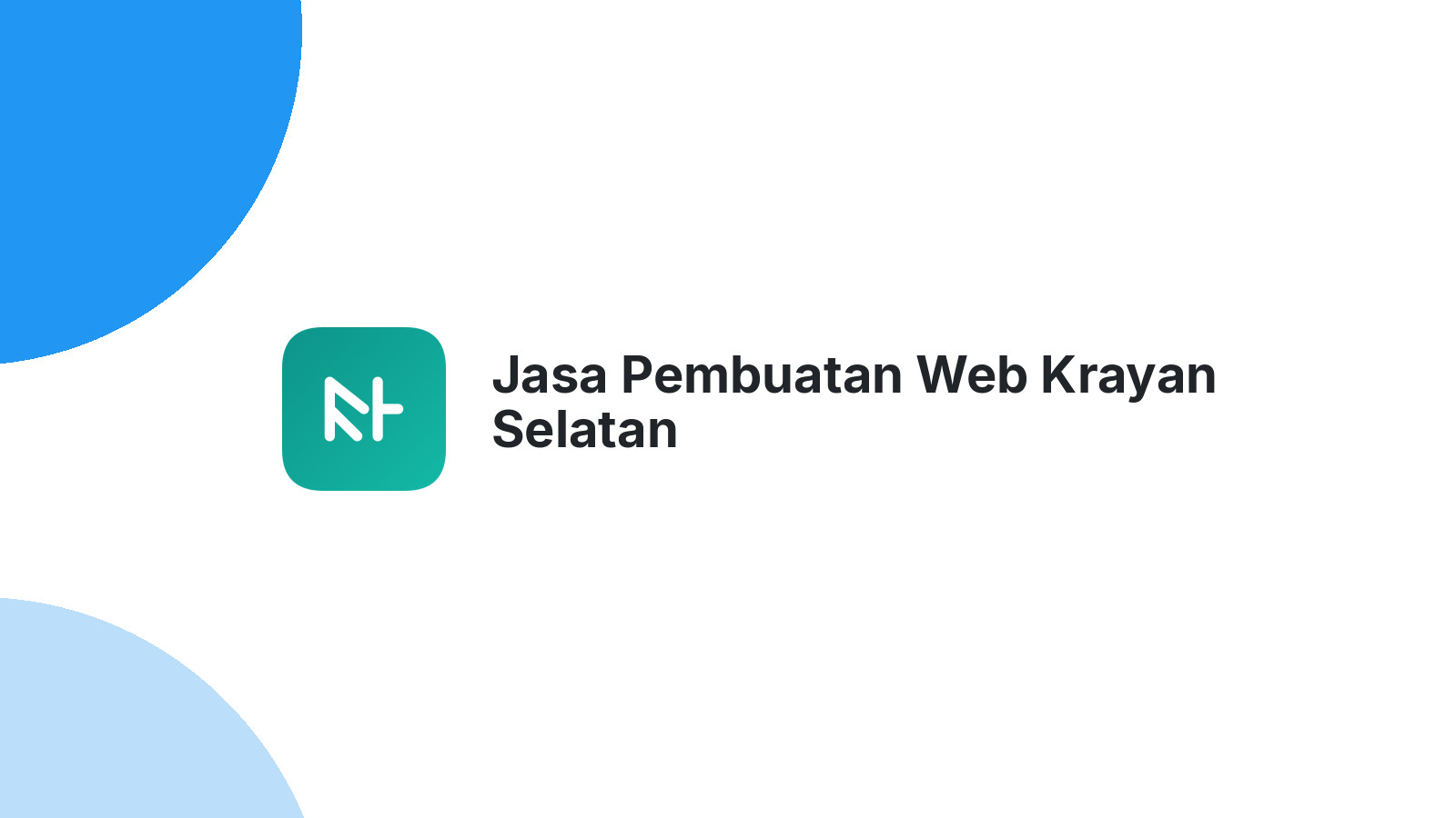 Jasa Pembuatan Web Krayan Selatan