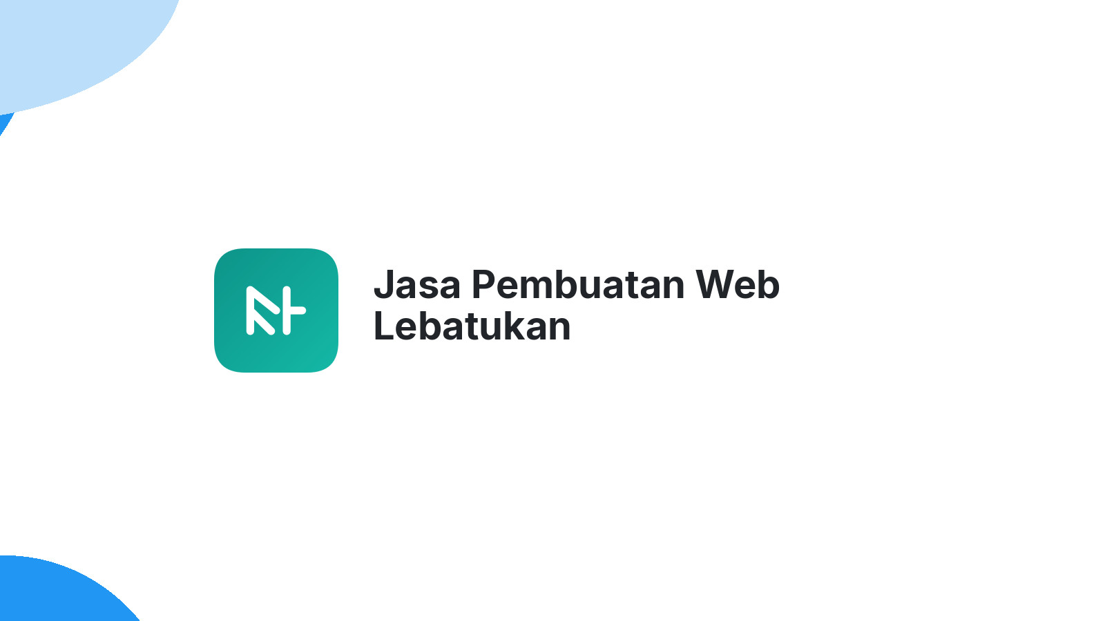 Jasa Pembuatan Web Lebatukan